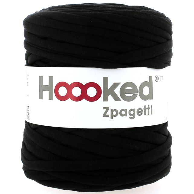 Zpagetti Cotton Yarn Spiral Black