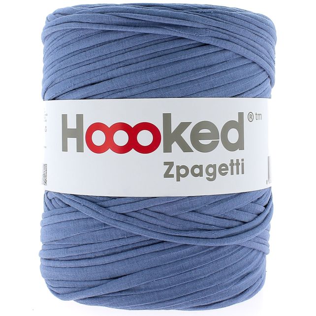 Zpagetti Cotton Yarn Blue Pants