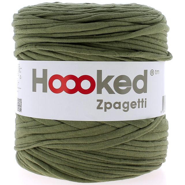 Zpagetti Cotton Yarn Olive Bag