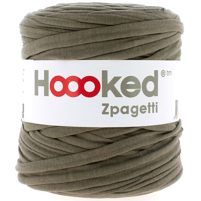 Zpagetti Cotton Yarn Taupe Cake