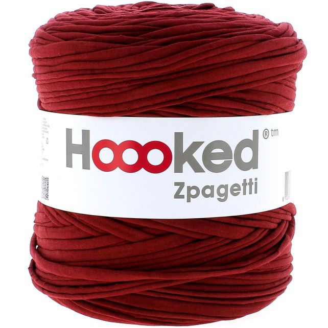 Zpagetti Cotton Yarn Burgundy Flow