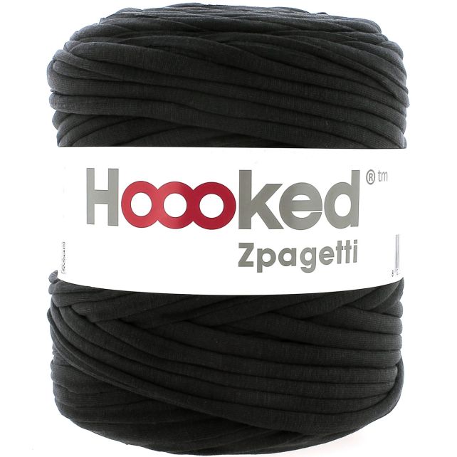 Zpagetti Cotton Yarn Anthracite Smoked