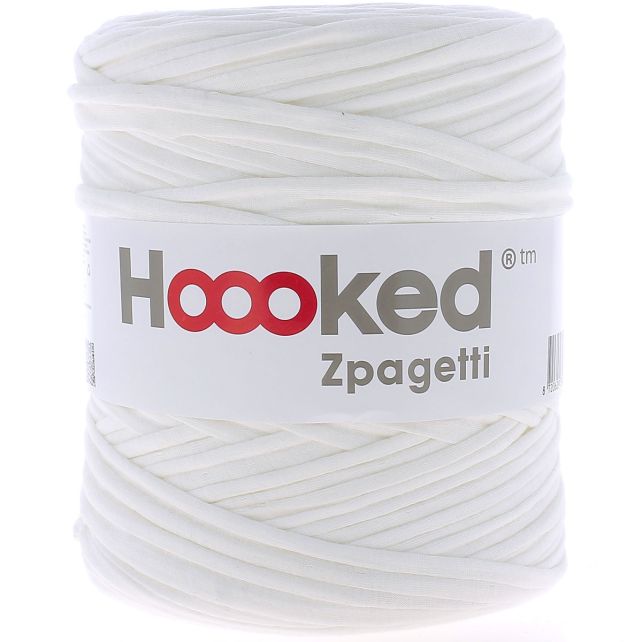 Zpagetti Cotton Yarn White Jute 