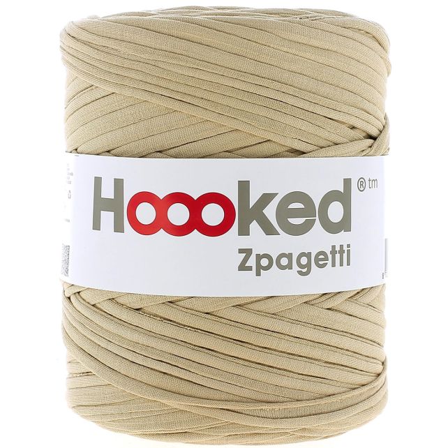 Zpagetti Cotton Yarn Beige Ballet Flats