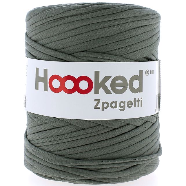 Zpagetti Cotton Yarn Olive Anthracite 