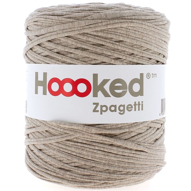 Zpagetti Cotton Yarn Taupe Crew