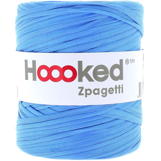 Zpagetti Cotton Yarn Blue Blanket Batik