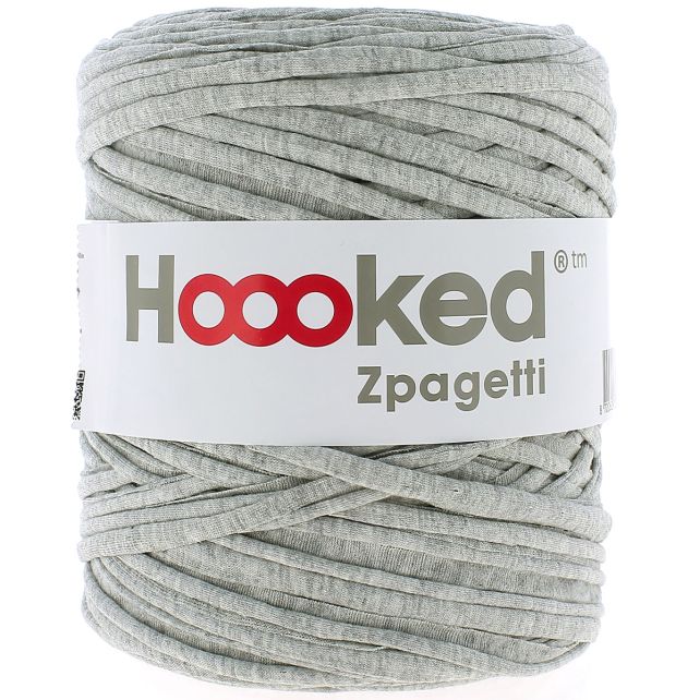 Zpagetti Cotton Yarn Grey T-Shirt
