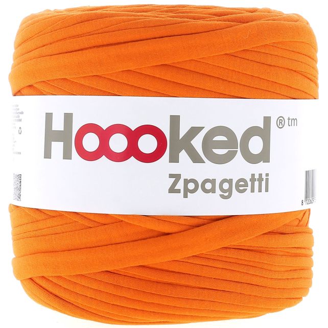 Zpagetti Cotton Yarn Orange Pump