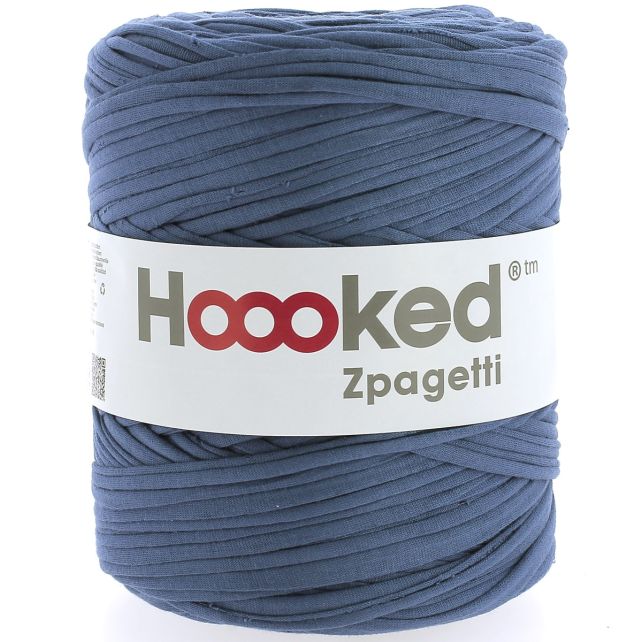 Zpagetti Cotton Yarn Square Mid Blue