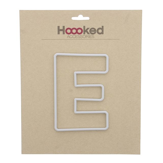 Recycled 15cm letter E