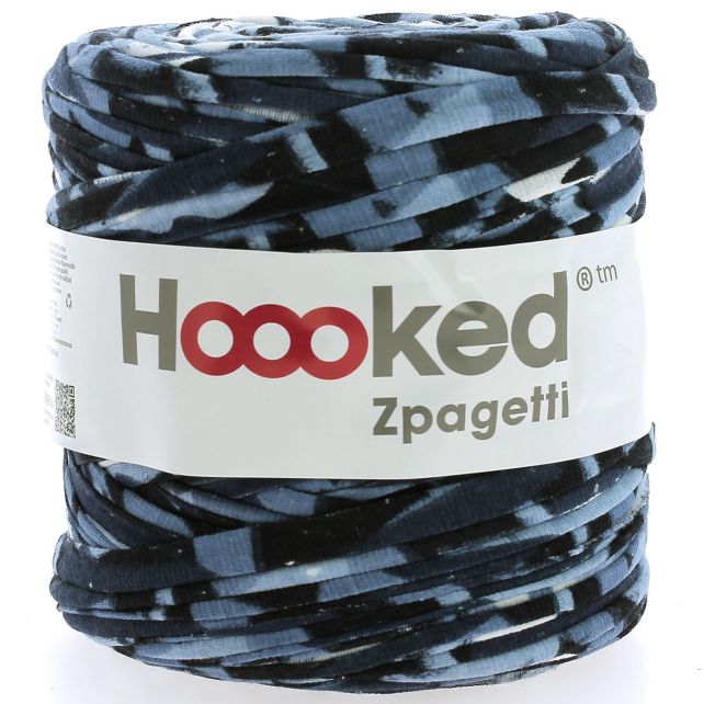 Zpagetti Cotton Yarn Graphic Blue