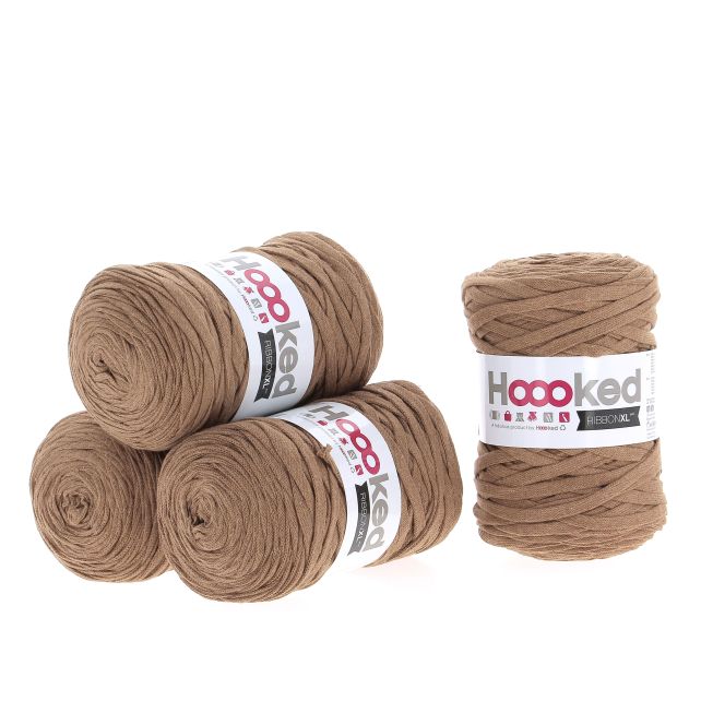 RibbonXL Set Caramel Brown 4 Bobbins