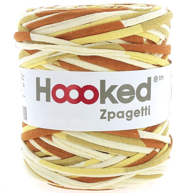 Zpagetti Cotton Yarn Orange Background