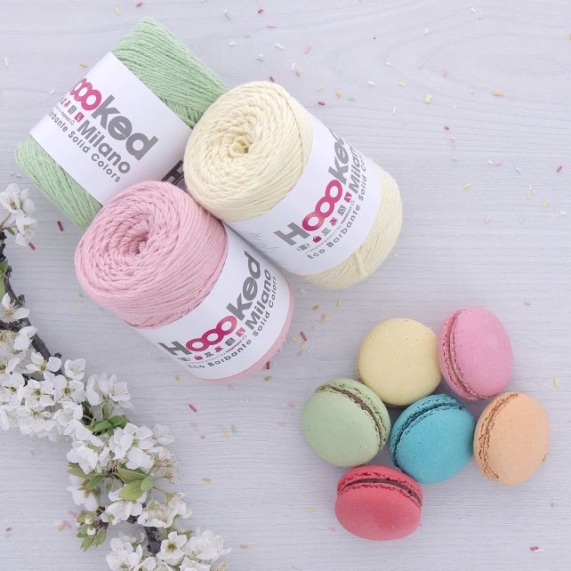 Yarn pack Eco Barbante Meringue Kisses