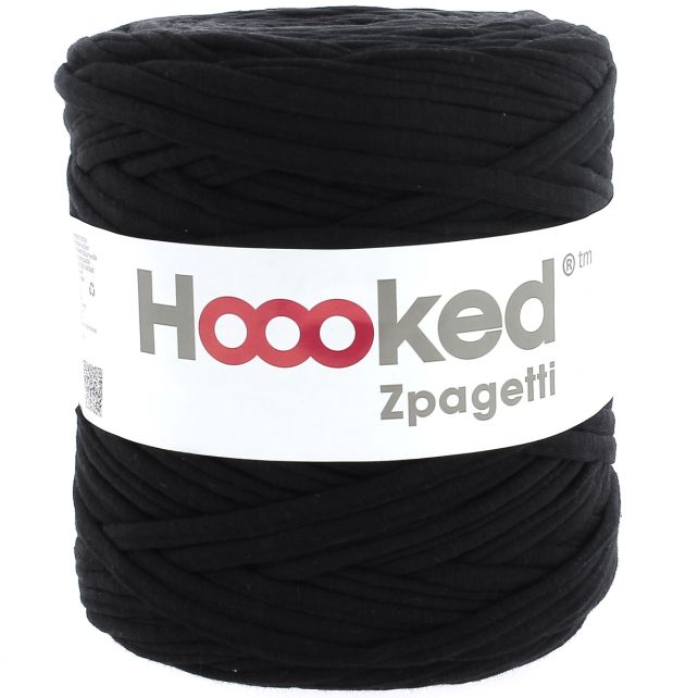 Zpagetti Cotton Yarn Coal Black