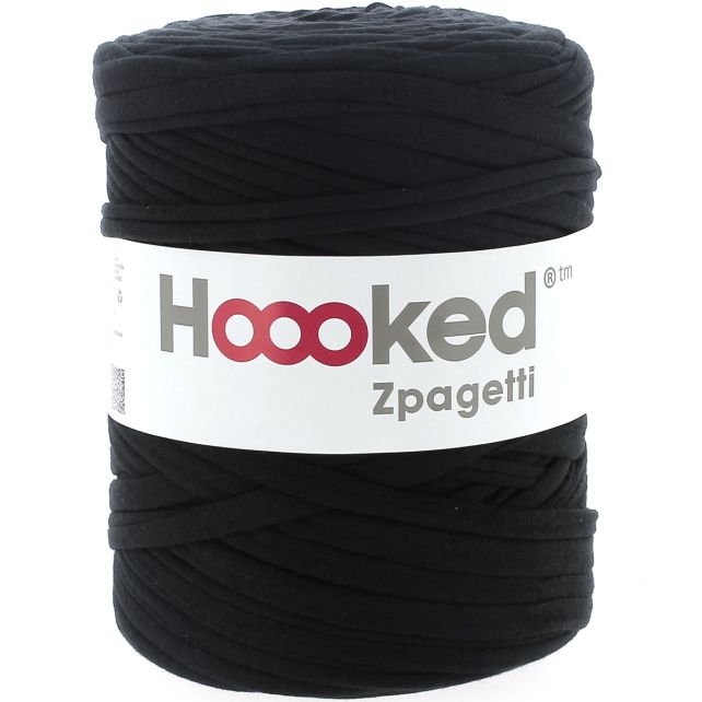 Zpagetti Cotton Yarn Black Car