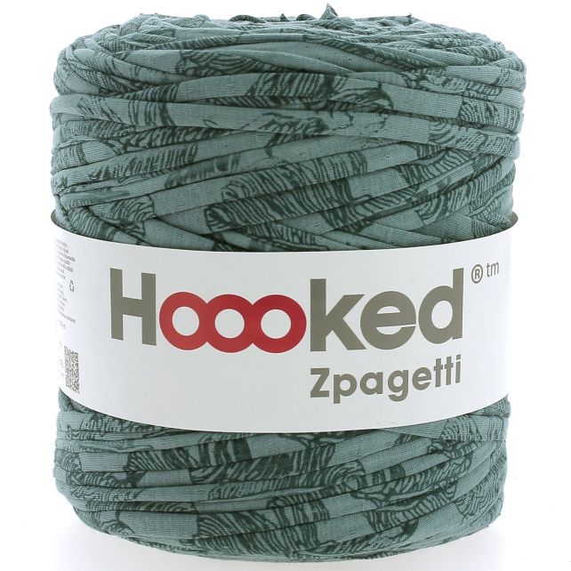 Zpagetti Cotton Yarn Floral Green