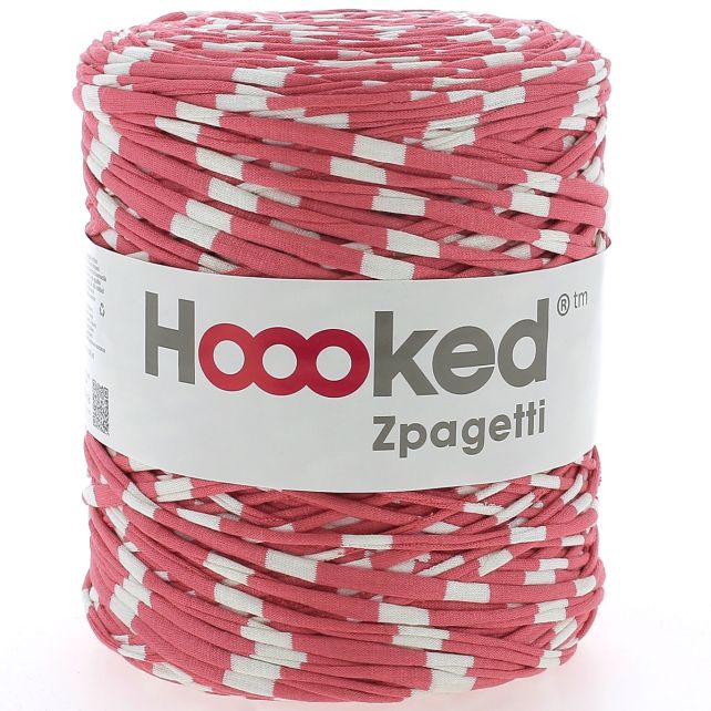 Zpagetti Cotton Yarn Coral Stripes