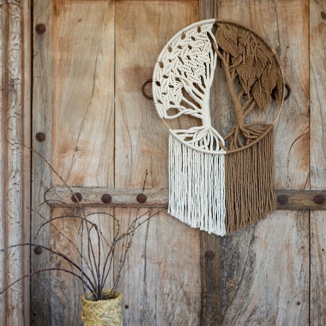 DIY Macramé Kit Trees of Life Sendai