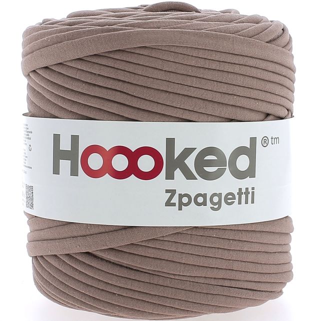 Zpagetti Cotton Yarn Taupe Model