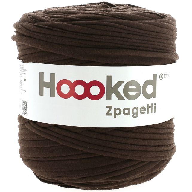 Zpagetti Cotton Yarn Brown Cake