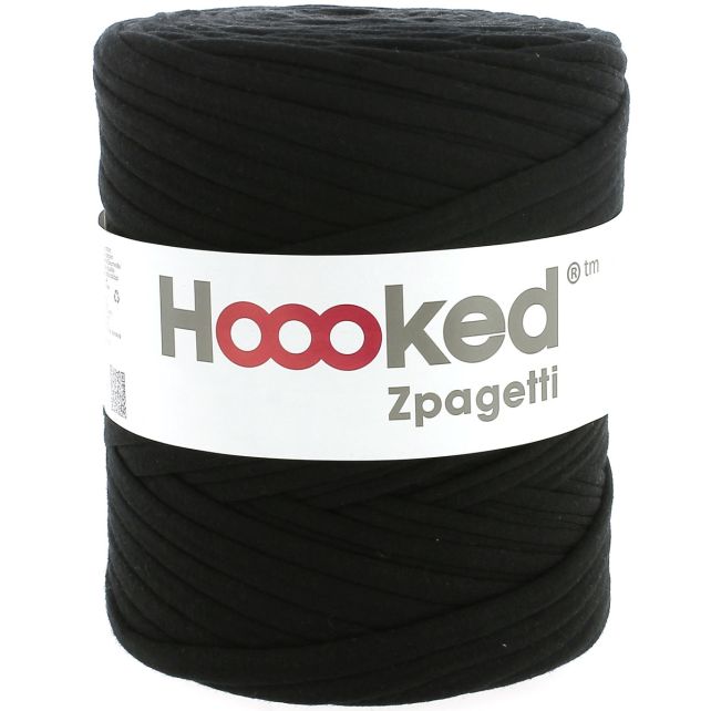 Zpagetti Cotton Yarn Fluffy Black