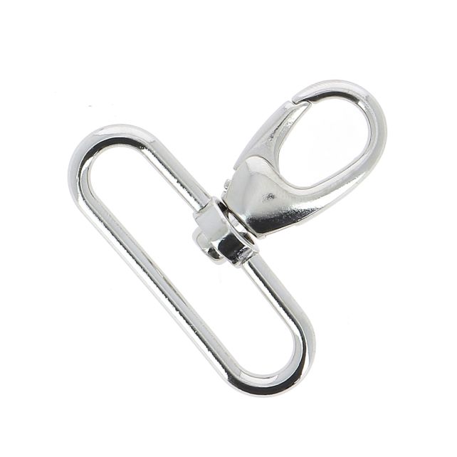 XXL Metal snap on swivel musketon hook