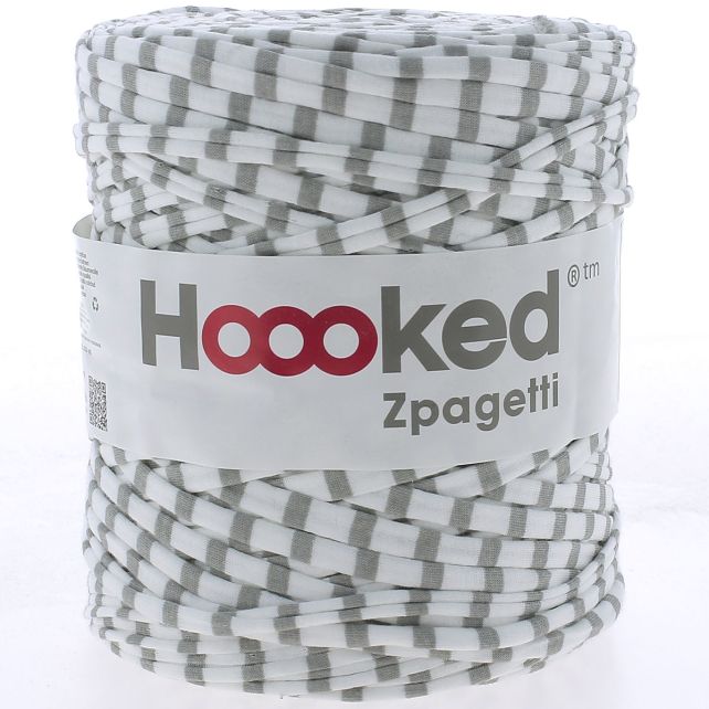 Zpagetti Cotton Yarn Grey Stripes