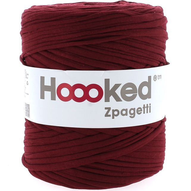 Zpagetti Cotton Yarn Natural Bordeaux