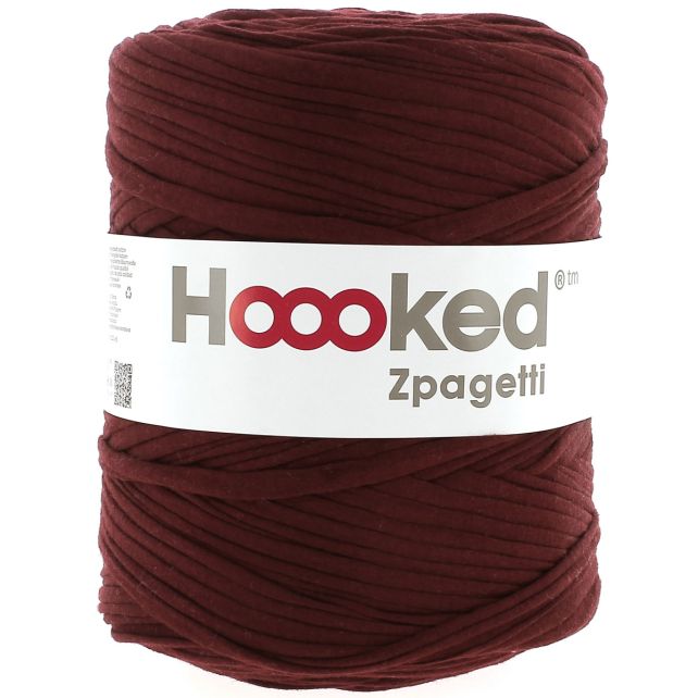 Zpagetti Cotton Yarn Bordeaux Floral