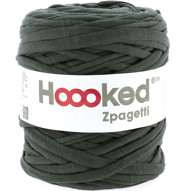 Zpagetti Cotton Yarn Greenish Anthra