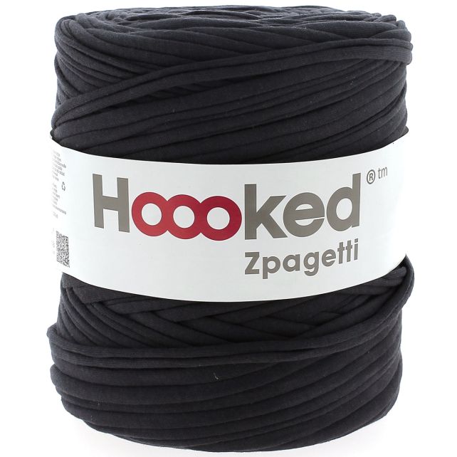 Zpagetti Cotton Yarn Anthracite Crystal