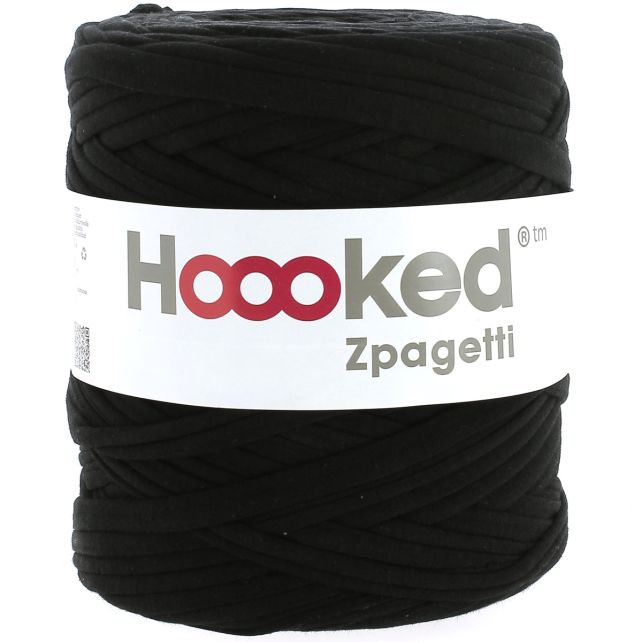 Zpagetti Cotton Yarn Black Decor