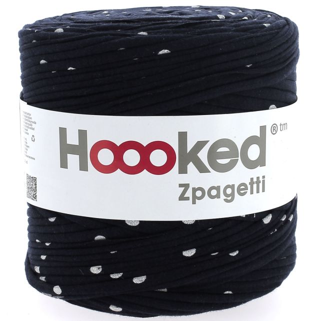 Zpagetti Cotton Yarn Blue Fall of Dots