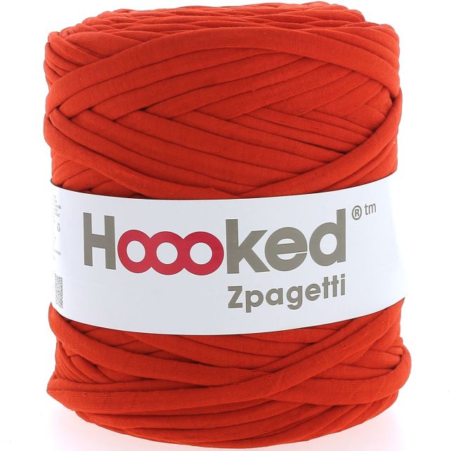 Zpagetti Cotton Yarn Orange Fire