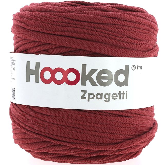 Zpagetti Cotton Yarn Textured Red