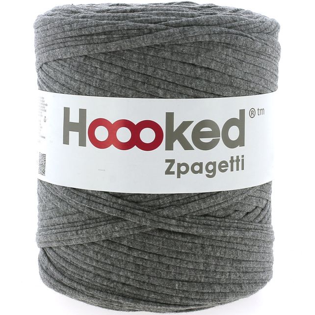 Zpagetti Cotton Yarn Grey Bars