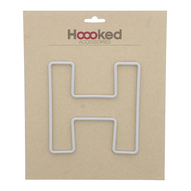 Recycled 15cm letter H