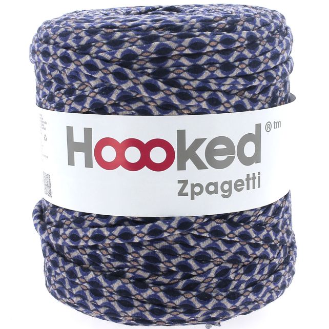 Zpagetti Cotton Yarn Blues Tiles