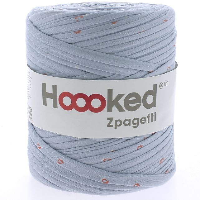 Zpagetti Cotton Yarn Scarf With Flower