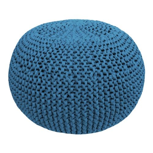DIY Crochet & Knit Kit Zpagetti Pouf Petrol Station