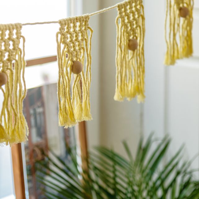 DIY Patrón Macramé Girnalda Vicari