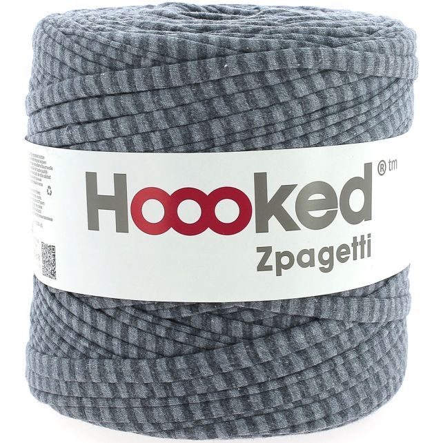 Zpagetti Cotton Yarn Grey Lines
