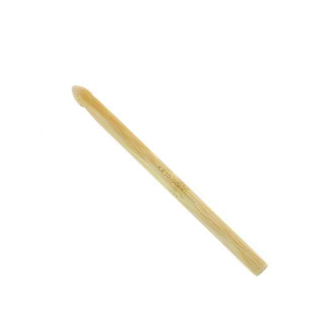 Shirotake bamboo crochet hook 10 mm (US G/6) – 15 cm