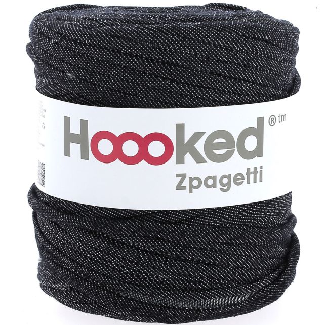 Zpagetti Cotton Yarn Denim Blackout