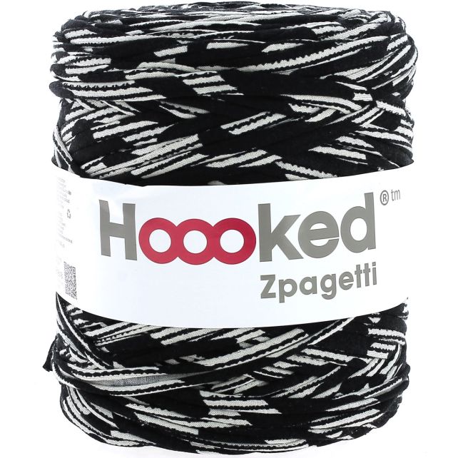 Zpagetti Cotton Yarn Mix Black ans White