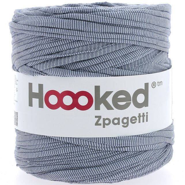 Zpagetti Cotton Yarn Navy Strips