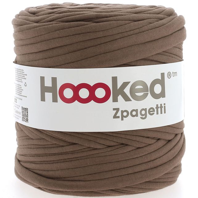 Zpagetti Cotton Yarn Brown Plain