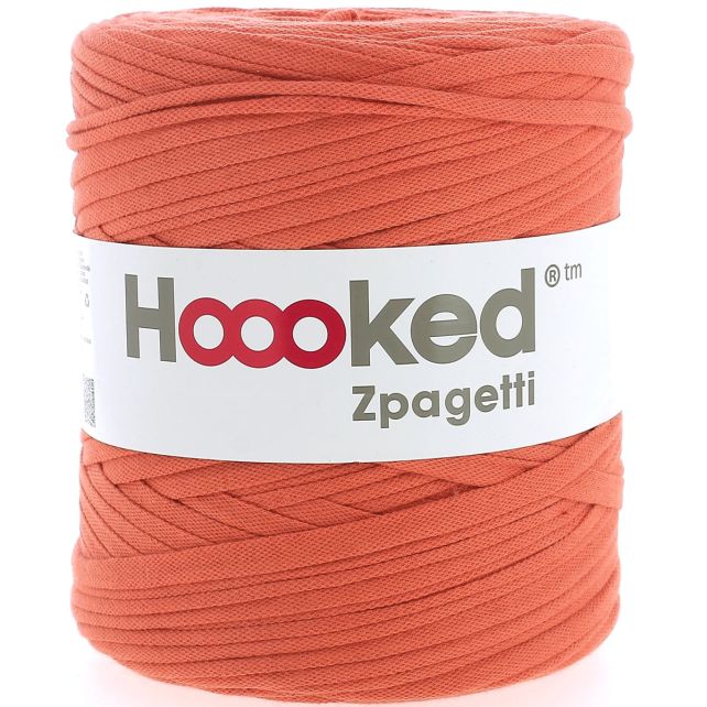 Zpagetti Cotton Yarn Orange Textured